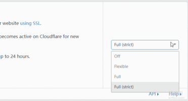 CloudFlare免费SSL选择模式