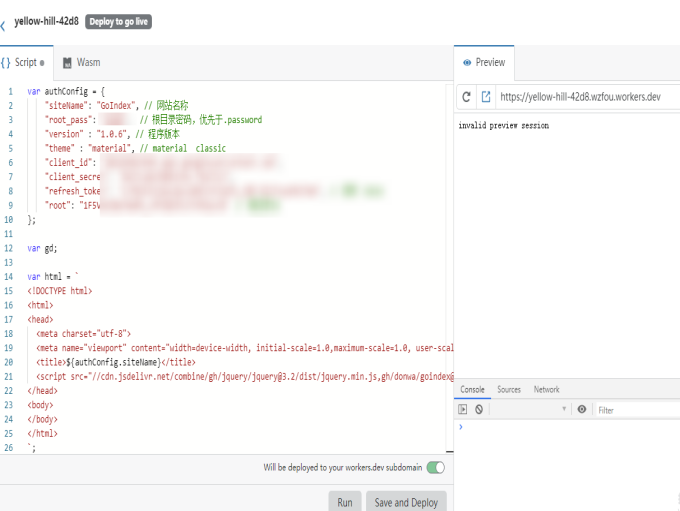 cloudflare wokers复制代码