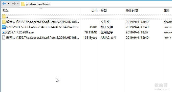 CCAA-Aria2离线下载本地路径