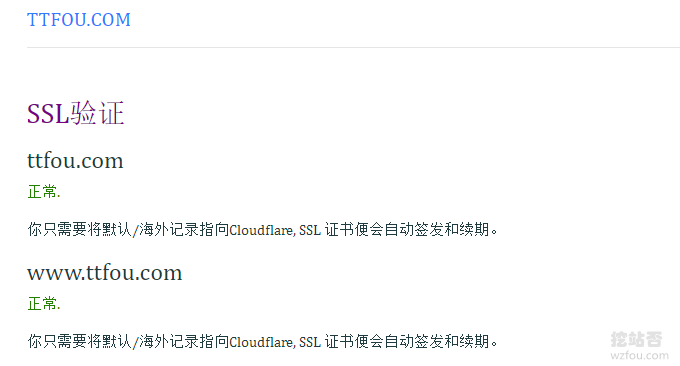 CloudFlare免费CDN证书生成成功