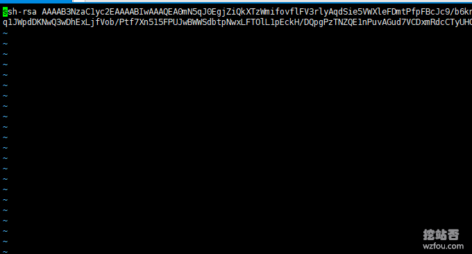 Oracle VPS主机保存好公钥