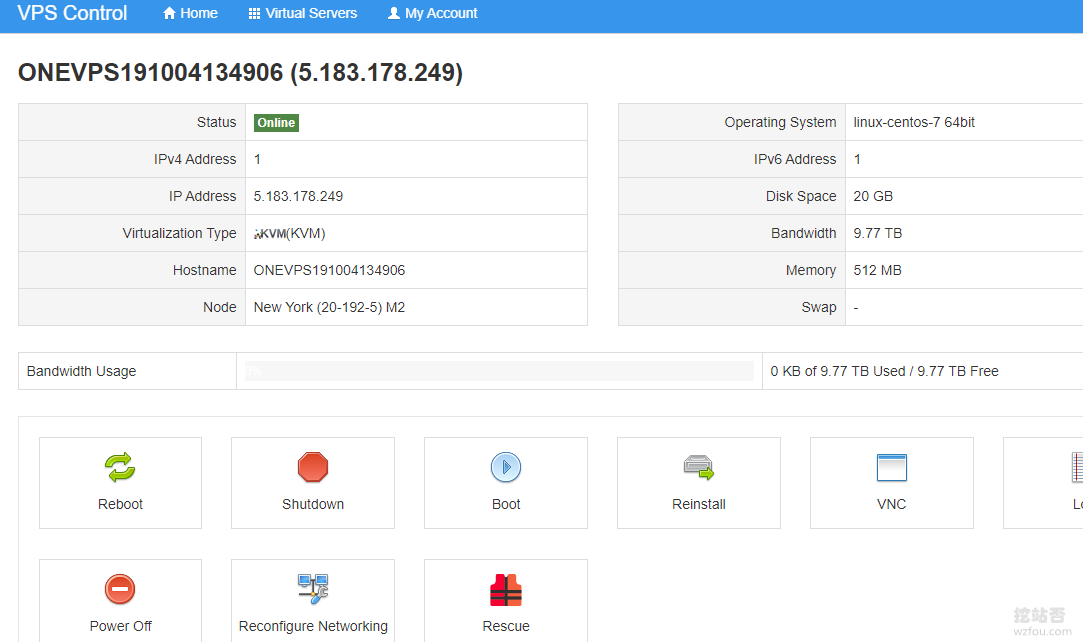 OneVPS VPS重装系统