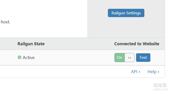 Cloudflare Railgun激活使用