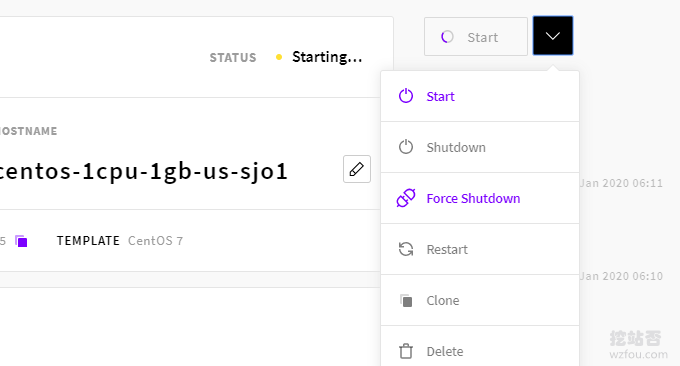 UpCloud VPS管理面板