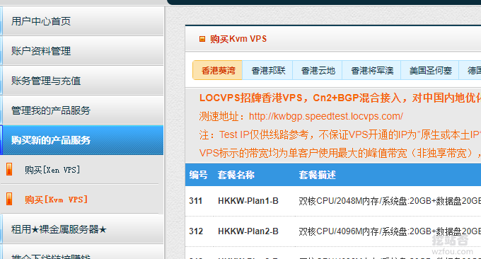 LOCVPS香港CN2 VPS购买