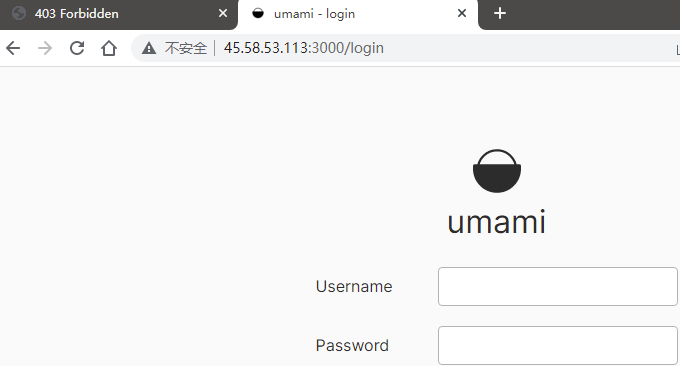 Umami计算检查页面