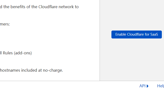 CloudFlare免费CNAME点击开启