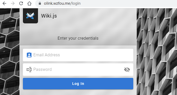 Wiki.js登录账号